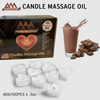 Pyramid Massage Candle Tealight Box/100pcs Milk Chocolate