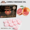 Pyramid Massage Candle Tealight Box/100pcs Pink Grapefruit