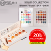 Mahni Cream Gel Solid 10 Palette/6colors: #01-60, Free 1 Book (value $25)