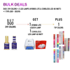 iGel Duo #DD01-#DD319 = 319 colors x $4.20 FREE 2 LED Lamps + 1 Tip
