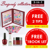 3in1 SNS Pro Burgundy Full Line #001 - #144 =144 colors