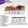 L'Fem Cuticle Oil Display Kit/92 pcs 