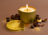 L'Fem Massage Candle 8oz - Chestnut & Brown Sugar