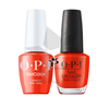 OPI Duo #GC F034 Totally Red-ical