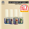 BLue Harmorny Dip Liquid .5oz Case/144pcs. Buy 3 Free 1 = 4 Cases (Net $2.63/Ea)