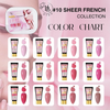 Hyba - Hybrid Gel Kit/12 colors #10 Sheer French