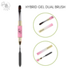 Hyba - HYBRID Nail Gel Dual Brush + Spatula