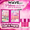 Princess Dip & Acrylic Powder #1 - #120 = 120 Colors x $10.50 + 1 Booklet