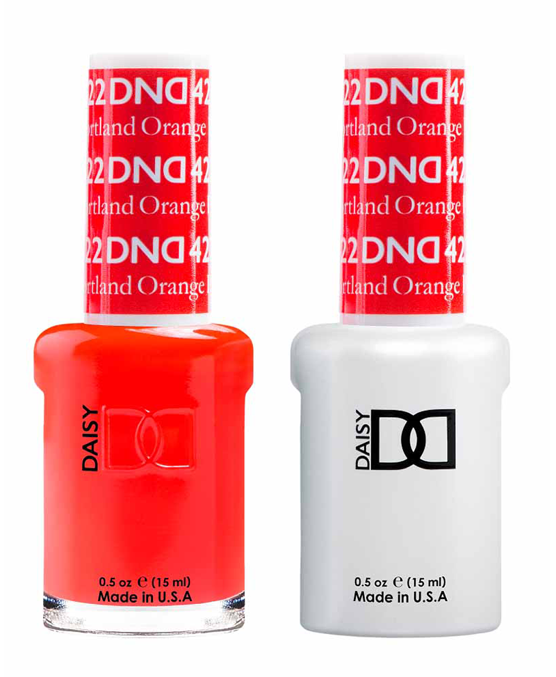 DND Duo #422 PORTLAND ORANGE | Princess Nail Supply