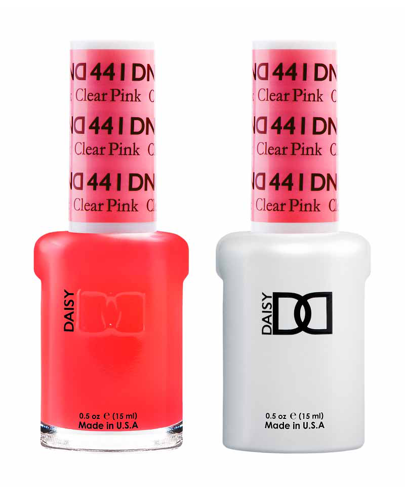 DND Duo #441 CLEAR PINK | Princess Nail Supply