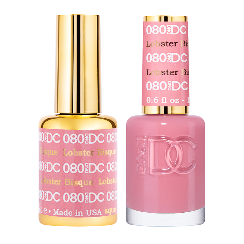DND DC Duo Gel 080 LOBSTER BISQUE Princess Nail Supply