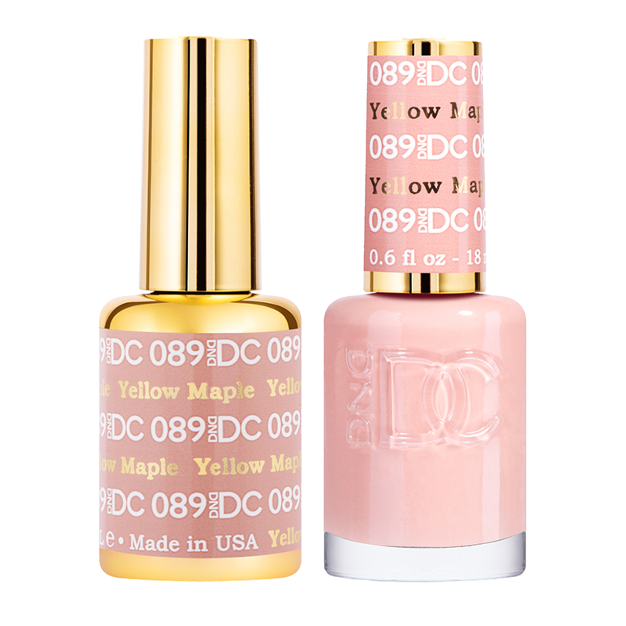 Dnd Dc Duo Gel 089 Yellow Maple Princess Nail Supply Dnd Dc Duo Gel 089 Yellow Maple Princess Nail Supply