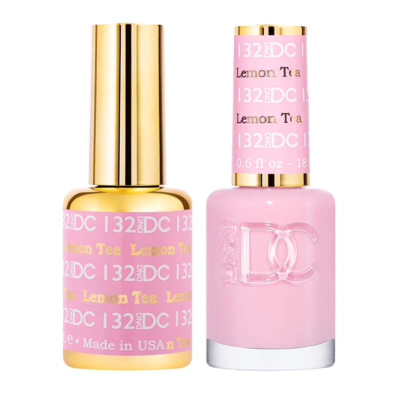 DND DC Duo Gel - #132 LEMON TEA | Princess Nail Supply