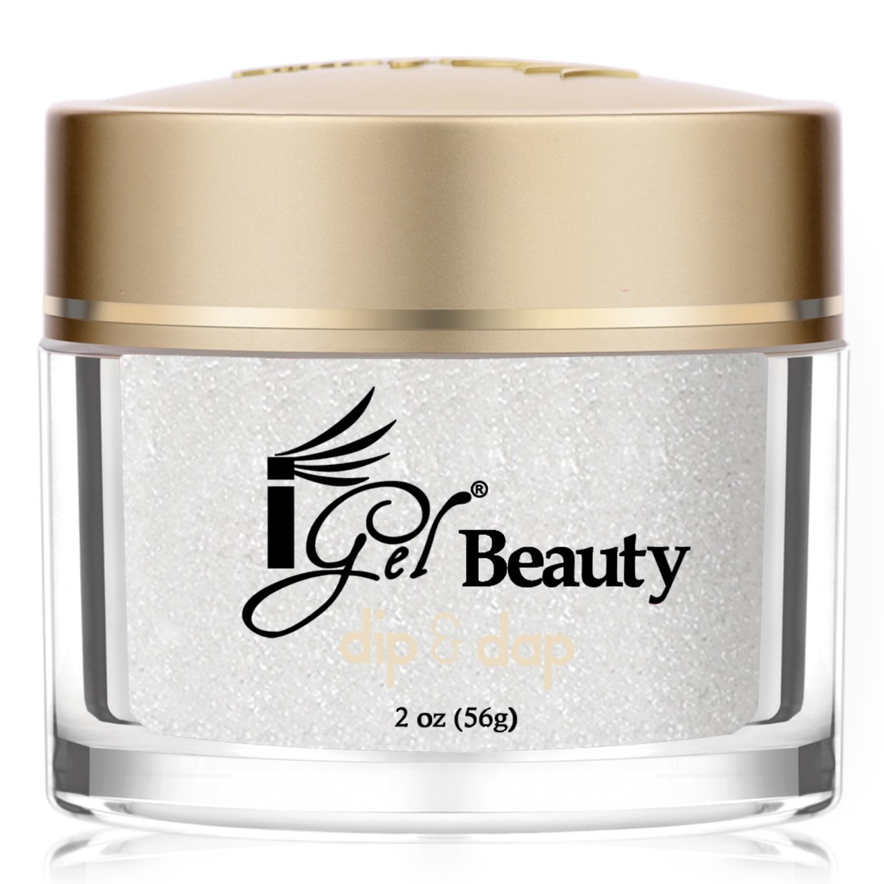 iGel Dip & Dap Powder 2oz - DD146 SHIMMERING SNOW