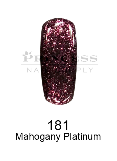 DND DC Platinum Gel - 181 Mahogany Platinum .6 oz DND DC Platinum Gel - 181 Mahogany Platinum .6 oz