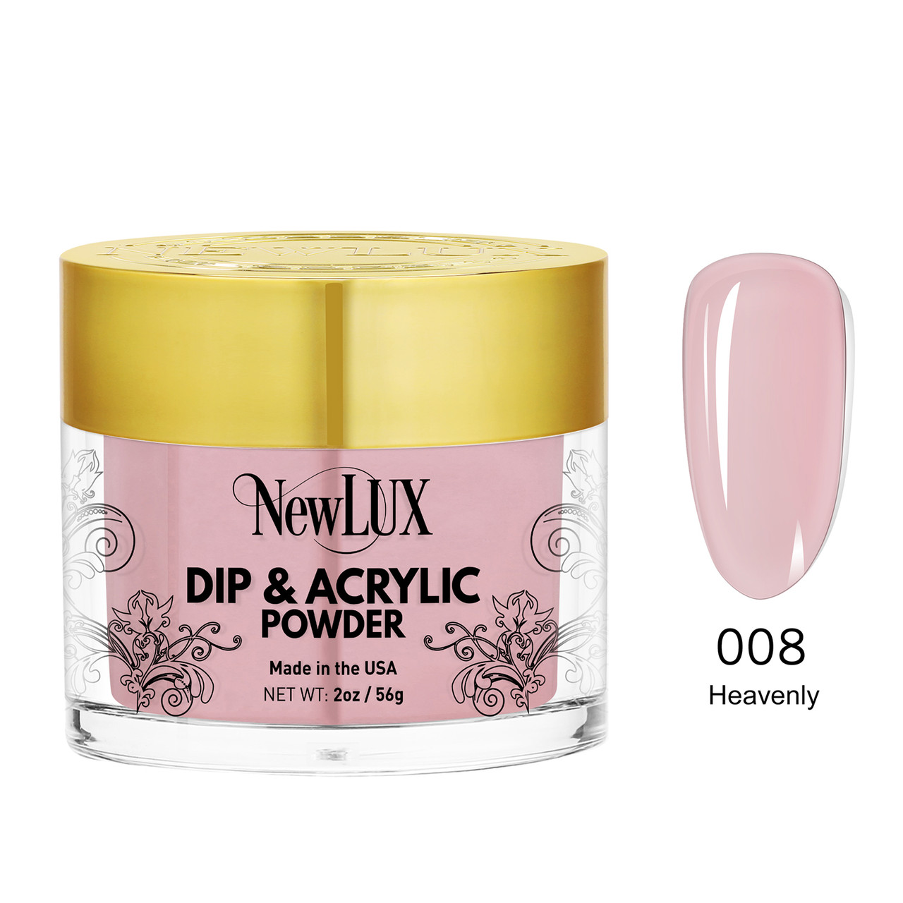 NewLux Dip & Acrylic 2oz - #08 Heavenly