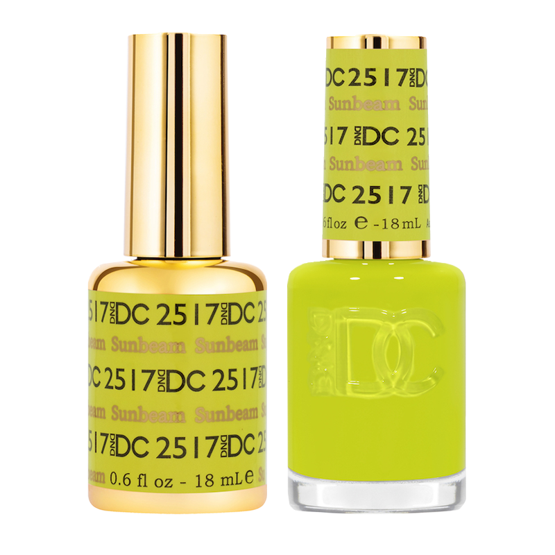 エヴィドンスドゥポーテラキュア　エクラアンテンスＰＦ DND DC Duo Gel - #2517 Sunbeam | Princess Nail Supply