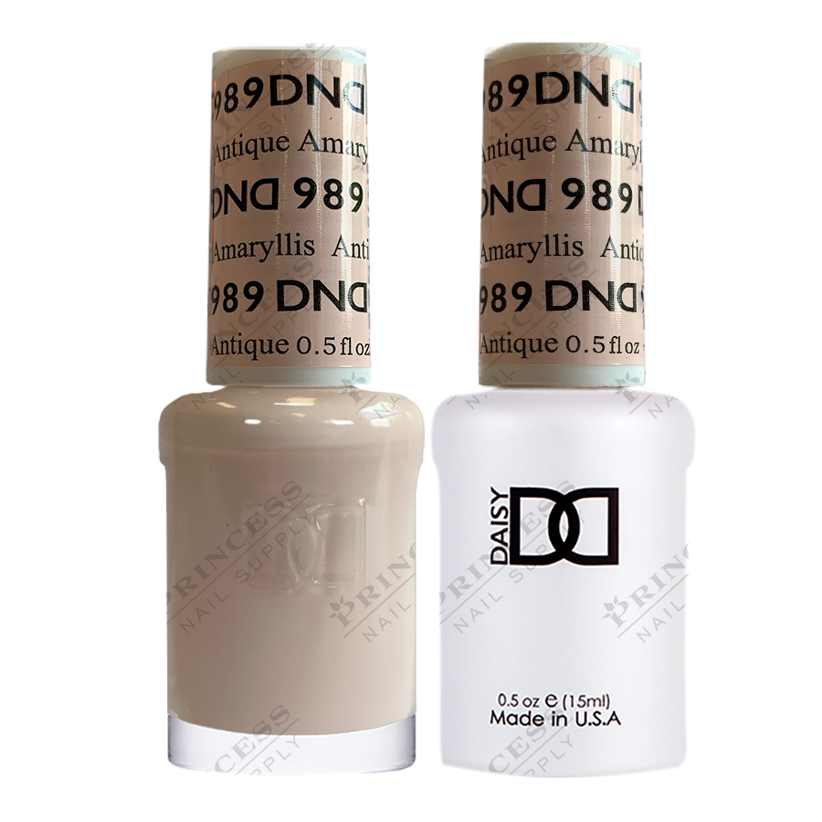 トロイアルtasa アンプル DND Duo #989 Antique Amaryllis | Princess Nail Supply