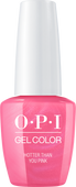 OPI GelColor - #GCN36A - HOTTER THAN YOU PINK .5oz