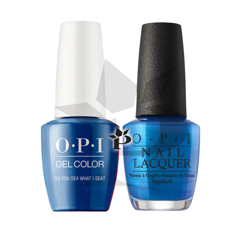 OPI Duo #GC F84 DO YOU SEA WHAT I SEA