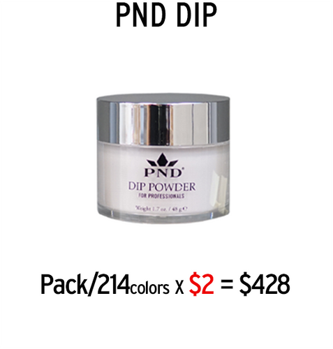 PND Dip Prepacked/ 214 x $2 (Clearance, No Sample Tip)