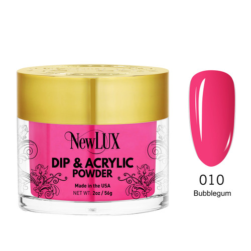 NewLux Dip & Acrylic 2oz  - #010 Bubblegum