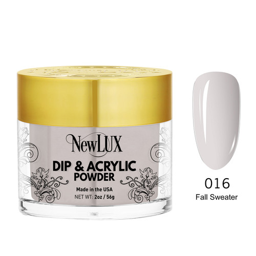 NewLux Dip & Acrylic 2oz  - #016 Fall Sweater