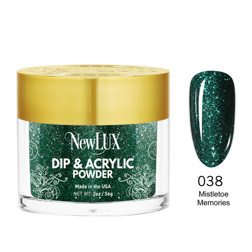 NewLux Dip & Acrylic 2oz  - #038 Mistletoe Memories