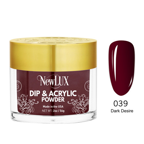 NewLux Dip & Acrylic 2oz  - #039 Dark Desire
