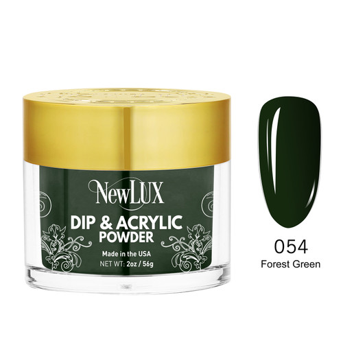NewLux Dip & Acrylic 2oz  - #054 Forest Green