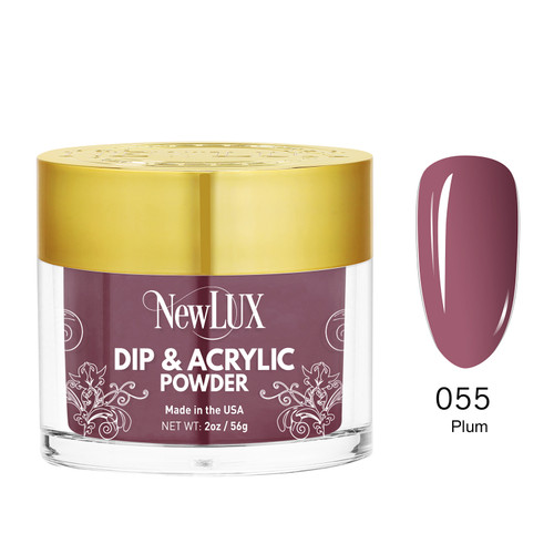 NewLux Dip & Acrylic 2oz  - #055 Plum
