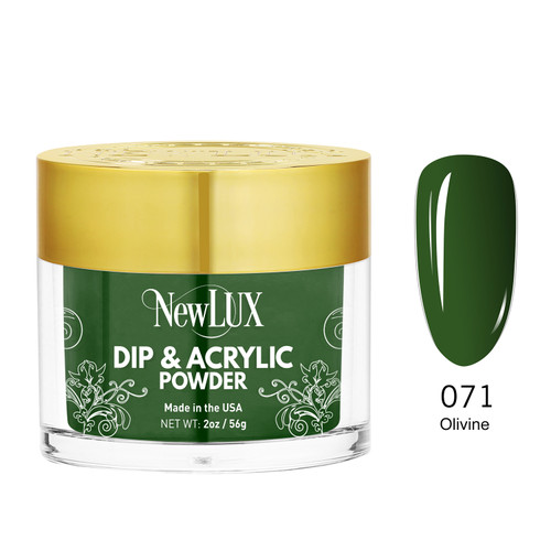 NewLux Dip & Acrylic 2oz  - #071 Olivine