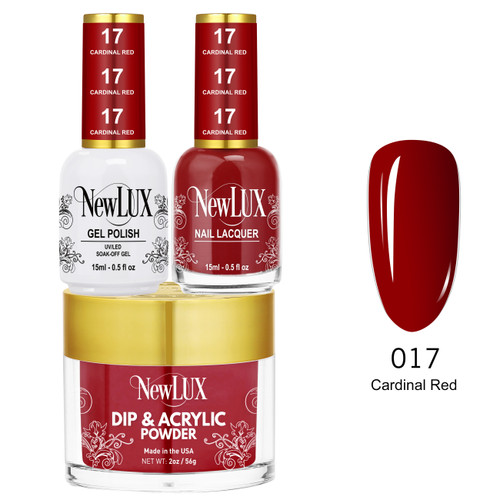 NewLux Combo - #017 Cardinal Red