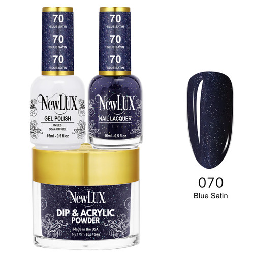 NewLux Combo - #070 Blue Satin