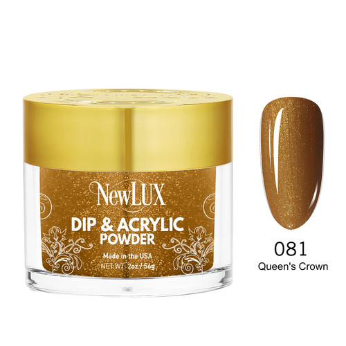NewLux Dip & Acrylic 2oz  - #081 Queen's Crown