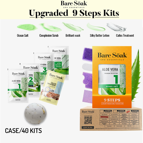 NR Bare Soak 9in1 Aloe Bambo Cs/40kits