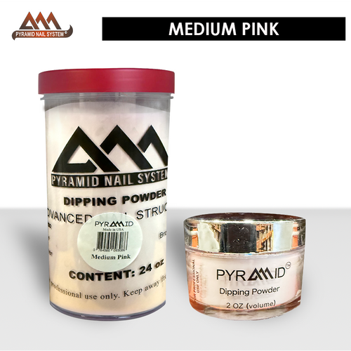 Pyramid Dipping Powder Medium Pink