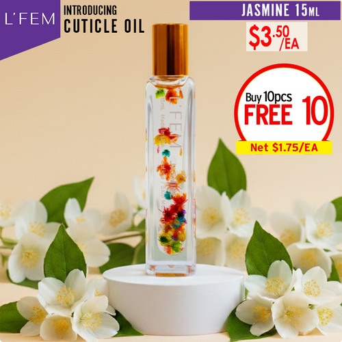 L'Fem Cuticle Oil 0.5oz - Jasmine
