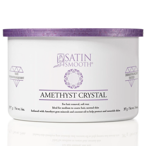 Satin Smooth Soft Wax 14oz - 814119 -Amethyst Crystal