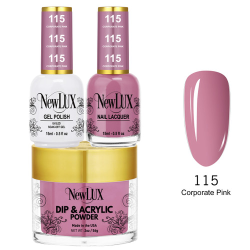 NewLux Combo - #115 Corporate Pink