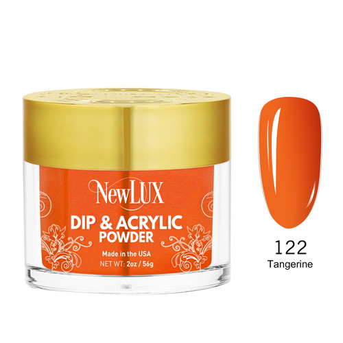NewLux Dip & Acrylic 2oz  - #122 Tangerine