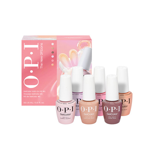 OPI Gelcolor Add on Kit/6pc #GC377 Spring 26 Queens Rule  Kit #1