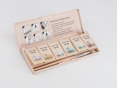 Mahni Cream Gel Texture Palette/6 colors: #13-18