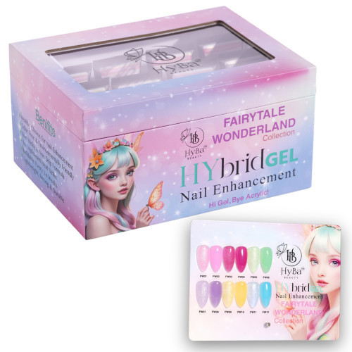 Hyba - Hybrid Gel Kit/12 colors #6 Fairytale Wonderland