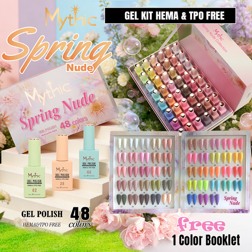 Mythic Gel Kit Spring Collection - 48 colors x $6 + 1 Booklet