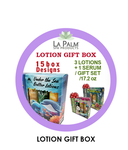Lotion Gift Set/3 Lotions & 1 Serum