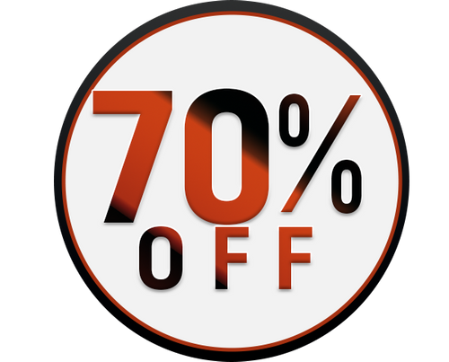 70% Discount