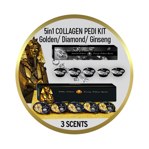 5in1 Pedicure Spa Diamond/Golden/Red-ginseng
