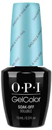 OPI GelColor .5oz (BLK) #GC R70 Sailing Nailing