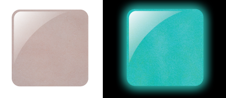 Glam & Glits Powder 1 oz - GLOW ACRYLIC - GL2005  LIGHT UP YOUR LIFE (CREAM)